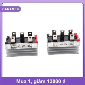 【CANAMEK】 Sql 1000V cao hiện tại ba giai đoạn chỉnh lưu Cầu 10A 20A 35A 50A Diode mô-đun