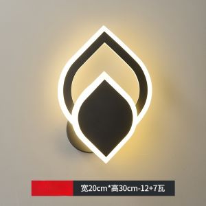 SXH 2025 Wall Lamp Creative Bedroom Bedside Lamp Modern Simple Light Luxury Cozy Romantic Background Wall Lamp Corridor Stair Lamp