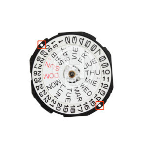 Grosir & Ecer - Mesin Jam Tangan Hitam Hari Tanggal Cowok PC33 / PC 33 / PC-33 Original 100%