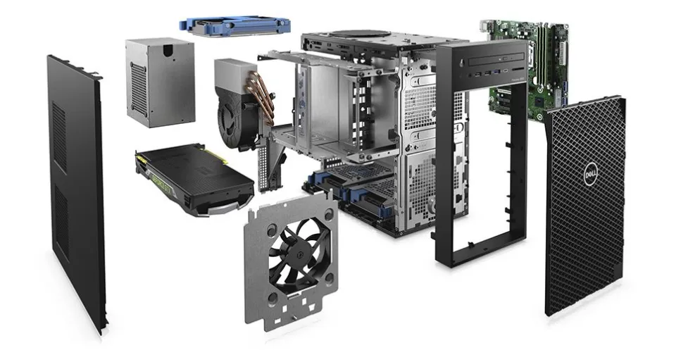 Dell Precision Tower 3630 I7-8700 Ram 16GB VGA Quadro P4000