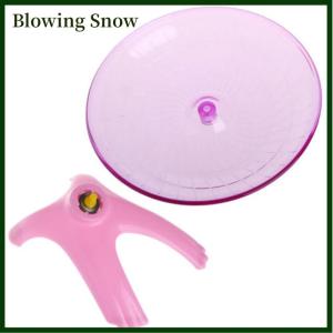 Blowing Running Disc Flying Saucer Exercise Wheel Toy for Mice Dwarf Hamsters Pet 18cm