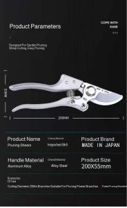 Powerful Garden Pruning Shears for Dry and Wet Fruit Branches Outdoor Pruning Shears/Garden outdoor pruning shears strong and versatile tools for fruit and branch pruning