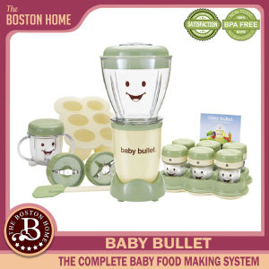 Boston Home High Quality Baby  Bullet Active Life Food Maker Baby Blender20Pcs/Set