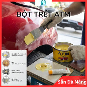 [Đà Nẵng] Bột trét bả Matit vàng ATM bột bả sơn otoxe máy (1 HỘP MATIT+1 TUÝP TRỘN)