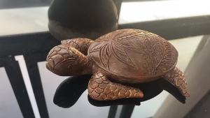 Auspicious Prayer Small Ornament Resin Craft Smooth Simple Decorative Ornament for Home Garden Creative Art