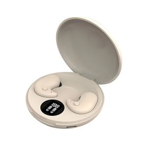 New Invisible Sleep Wireless Earphone Tidur Tak Terlihat Bluetooth 5.3 Peredam Kebisingan TWS HIFI Stereo Headset with Mic Waterproof