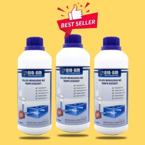 ORIGINAL Cairan Penguras WC penuh mampet luber TERBAIK - BIO GM / BIO GM PLUS