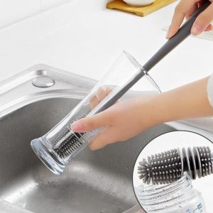 SG Silicone Brush Cup Scrubber Glass Cleaner
