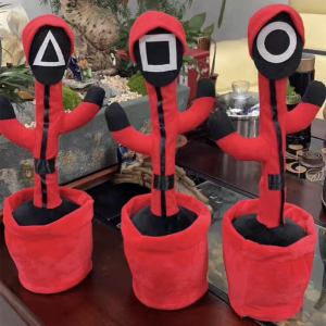 ของเล่นเต้นรำ น้องบอลพูดได้ เต้นได้ อัดเสียงได้ ร้องเพลงได้ มีแสงไฟ พูดตามคน แบบชาร์จแบตด้วยสายUSB สูง34CM XRZ-669