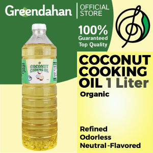 Greendahan Pure Coconut Cooking Oil 1L - RBD Keto Friendly