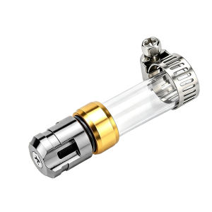 Vmr Air Filter Drain Tube Alloy Head Universal Motorcycle Made in Thailand for Nmax V1 V2 Click 125i 150