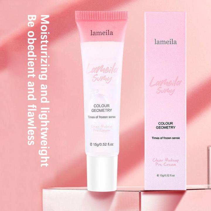 Blurs Pores Gel Primer Controls Oil Smooth The Skin Brightens