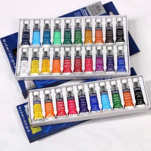 Màu Nước Winsor & Newton Cotman Tuýp 5ml Hộp 10/20 Màu – Hàng Chính Hãng (Tặng Giấy Vẽ)