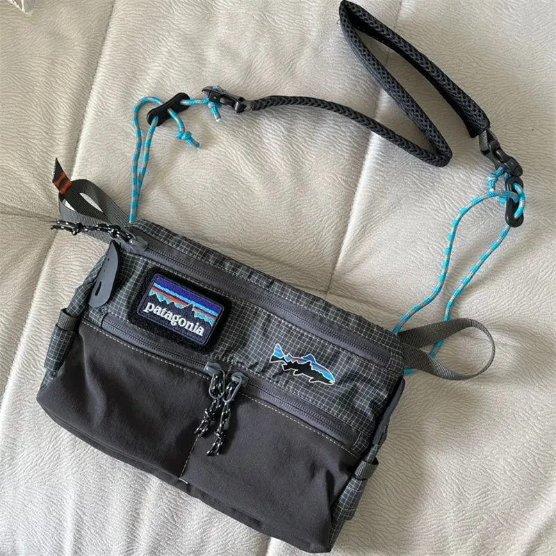FREE 🚚] Patagonia Outdoor Plaid Fly Fishing Chest Bag Street Bag Shoulder  Waterproof Crossbody Bag, Men's Fashion, Bags, Sling Bags on Carousell