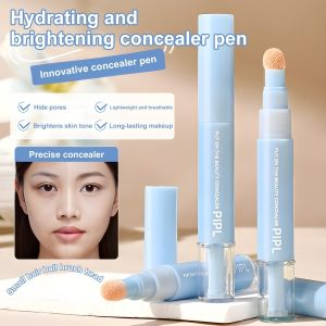 ✨ PIPL Stick Concealer: Long-lasting Cream Liquid Pen Powder - Non-caking 3-Color Dark Circle Coverage Zoning Easy Blend Hydrating Smooth - Brightening Cover Spots Acne Scars Dark Circles