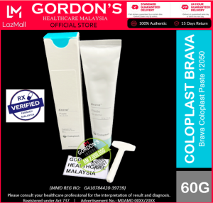 Brava Coloplast Paste 12050 60g Ostomy care Stoma Tampalan Tiub Sting Free