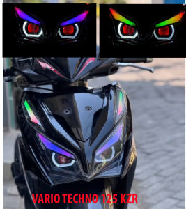 Lampu Biled Vario Techno 125 KZR Lazy Rjb Pnp Saklar Fulsett Lengkap