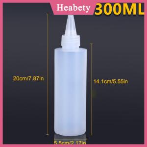 Heabety 10-1000ml Rỗng nhựa bóp Chai nhỏ giọt với nắp vặn bán trong suốt Mắt chất lỏng mực dầu sơn sắc tố container