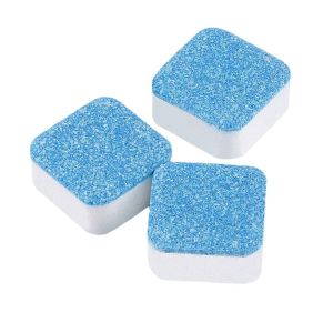3 Tablets Washing Machine Cleaner Antibacterial Washing Machine Cleaner Tablet Tablets Deep Cleaning Washer Cleaner Pencuci Mesin Basuh/ Pembersih Mesin Basuh 洗衣机槽泡腾片