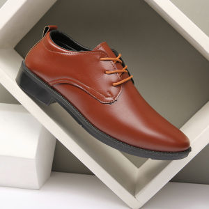 [Free Shipping] Mens Shoes Mens Groomsmen Shoes Black for Weddings Business Attire Formal Wear Soft-Soled Suitable for Summer Casual Leather Shoes Mens Wedding Shoes.