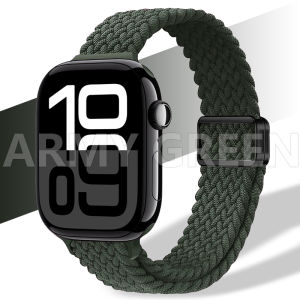 Cho dây đeo iWatch 40mm 41mm 44mm 45mm 42mm 46 49 Nylon Vòng đeo tay iWatch sê-ri 10 9 8 7 6 5 4 3 2 1 SE siêu 2 ban nhạc mỏng bện dây đai