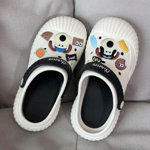 LHshoess แบบใหม่แบบสับ พื้นรองเท้านุ่มนิ่ม สวมใส่สะดวกสบาย แถมตัวติดลายการ์ตูนน้องหมา น่ารักมากๆ รีบมาจับมาจองค่าาา