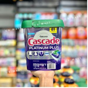 Viên rửa chén Cascade Plantium Sử dụng cho máy rửa chén 134kg - Sử dụng cho máy rửa chén cực kỳ hoàn hảo tất cả chỉ trong 1 viên rất tiện dụng  👉 Với sức mạnh chống mỡ của Dawn được tích hợp sẵn chén đĩa của bạn luôn sáng bóng và rực rỡ.