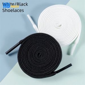 Shoelaces Sneaker Shoe Laces Shoes Accessories Original White Black Flat Shoelace Shoe Decorations
