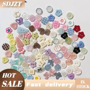 SDJZT 20 cái bộ Nhiều Màu Nút S Thủ Công Mỹ Nghệ Tự Làm Scrapbooking Dễ Thương Hàn Quốc May Nút Ngẫu Nhiên Trang Phục Phụ Kiện