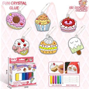 ✨🎄 Christmas Soft Crystal Glue l Christmas Gifts l Capy Bara Unicorn Dinosaur Animal Birthday Goodie Bag Spiderman Captain America Ironman Vehicle Ship Space Astronauts Christmas Gift Exchange Kids Art and Craft Kit