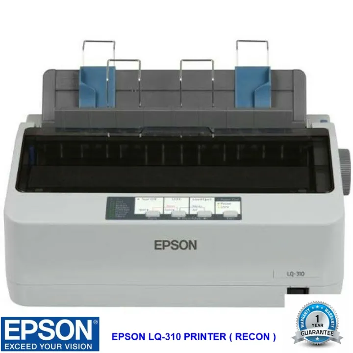 FULL SERVICE : EPSON LQ-310 DOT MATRIX PRINTER ( RECON / REFURBISHED / USED ) -- 3 MONTH WARRANTY