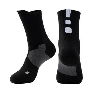 NBA Hyper Elite Basketball Socks Men Sports Socks  Thickened Breathable Middle Socks cotton