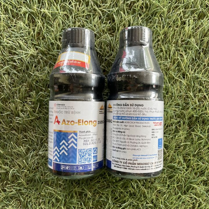 Thuốc trừ bệnh Azo- elong 350SC chai 200ml, thành phần Azoxystrobin ...