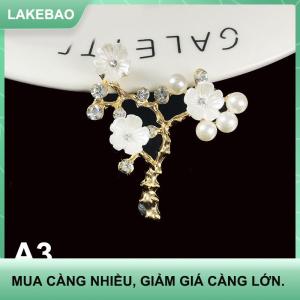 【LAKEBAO】 1pcs giả ngọc trai rhinestone hoa chi nhánh DIY trang sức làm phụ kiện