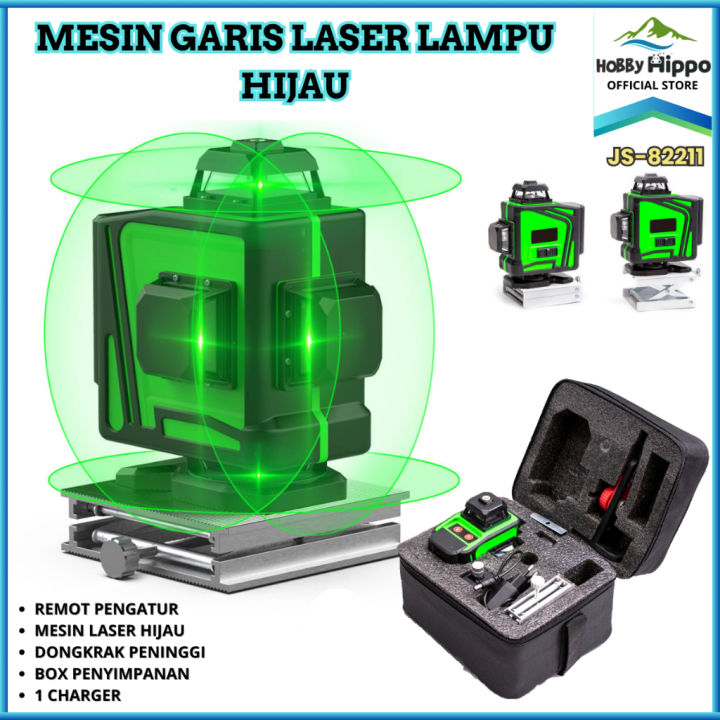[COD] LASER LINE PROFESSIONAL 3D ALL-ROUND STICKER 360DERAJAT HIGH ...