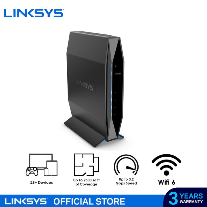 Linksys E8450-AH AX3200 Dual Band EasyMesh Router (1-Pack) | Lazada