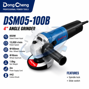 DONGCHENG 4" ANGLE GRINDER DSM05-100B DSM06-100 DSM14-100 DSM17-100P DSM17-100B