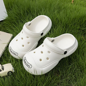 [Free Shipping] WomenS Summer Outdoor Clogs 2026 Beach Sandals Thick-Soled Soft-Soled Closed-Toe Home Summer Slippers