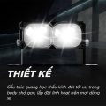 Đèn Gầm AOZOOM EX2, Đèn Bi Led Trợ Sáng Aozoom Ex2 Chính Hãng Siêu Sáng Nhiệt Màu 5000K - BH 2 Năm. 