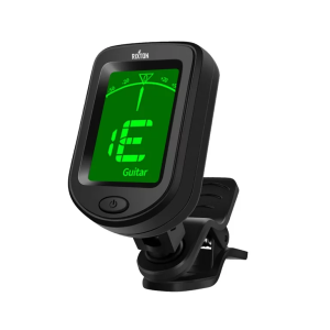 RIXTON Rotatable Clip-on Tuner LCD Display for Chromatic Guitar Bass Ukulele Violin(Rixton Guitar Tuner)