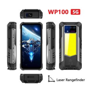 Oukitel WP100 Rugged Phone 33000mAh Battery Built-in Laser Rangefinder 6.8 Inch 16GB RAM+512GB ROM Mobile Phone 200MP Camera NFC