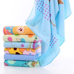 Towel Shops ส่งฟรี ผ้าเช็ดตัวเด็ก ผ้าห่อตัวเด็ก ขนาด 60x120 ซม.คละสี 12 ผืน ผ้าห่อตัวเด็กแรกเกิด ผ้าห่อตัวทารก ผ้าขนหนูทารก เนื้อผ้านุ่ม มีแบบให้เลือก