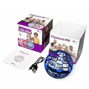 SNI Mainan Bola LED UFO Spinner Boomerang Bola Terbang Mainan anak