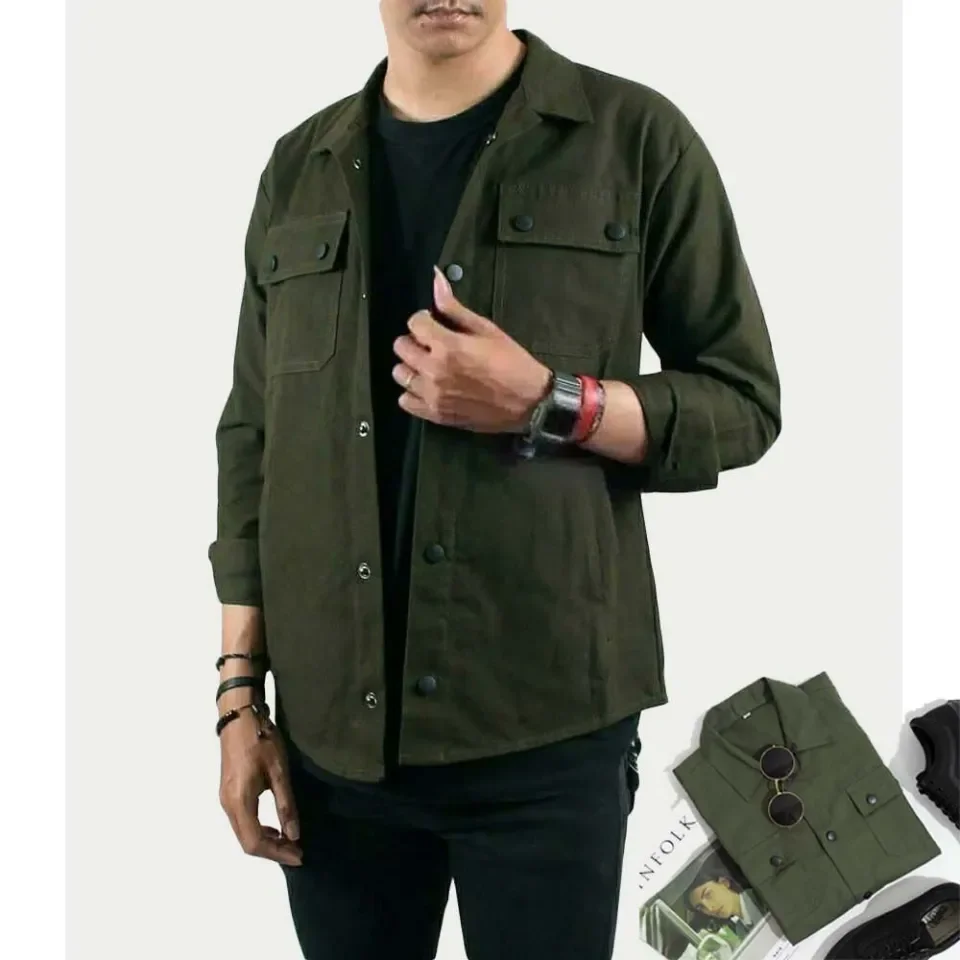 Semi on sale parka army