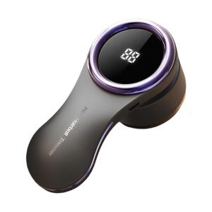 LCD Display Electric Clothes Lint Remover USB Rechargeable Fabric Shaver with Powerful Motor Home Use Sweater Defuzzer