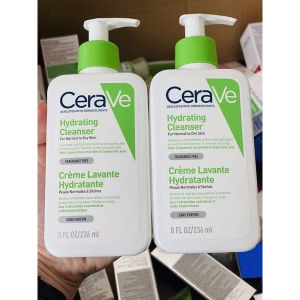 Sữa Rửa Mặt CeraVe Foaming Cleanser 236ml Chính Hãng Cho Da Dầu Da Khô Mụn Nhạy Cảm