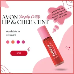 Avon simply pretty lip & cheek tint 9ml