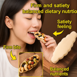 💕Astragalus Codonopsis Eight Treasures Nuts Boat Tart Snacks Cakes Nuts Boat Tart Crispy坚果船