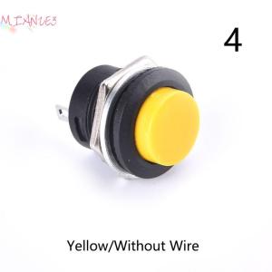 MIZ 16mm 12V-24V không thấm nước Xe LED Power push button momentary chuyển đổi kim loại on of