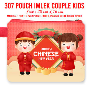 Pouch Imlek Kuda Tahun 2026 Kuda Horse Chinese New Year Red Envelope Wallet Angpao Ang Pao Hongbao Hong Bao Sin Cia CNY